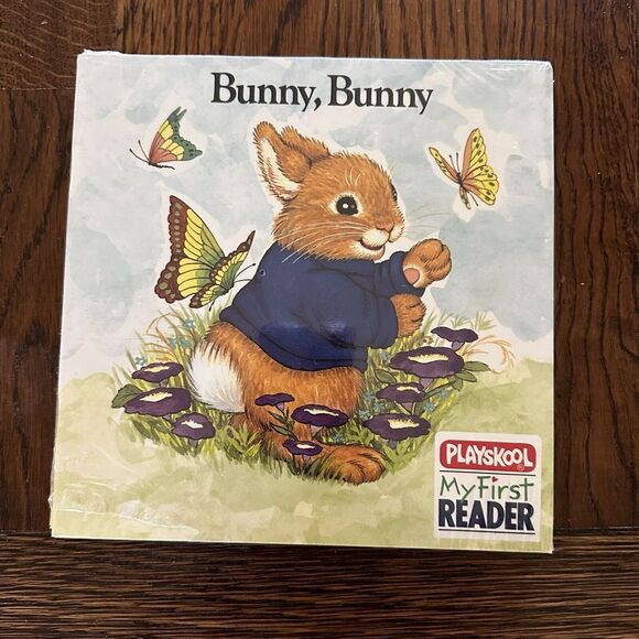 Bunny Bunny Playskool My First Reader Kirsten Hall Paperback Set Of 4 Sealed New - Picture 1 of 6